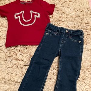 Kids True Religion Matching Set